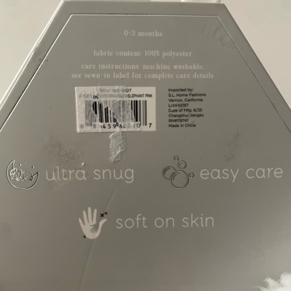 Winnie the Pooh and Amongst the clouds baby swaddle blanket 0-3m nylon closure - Picture 15 of 15